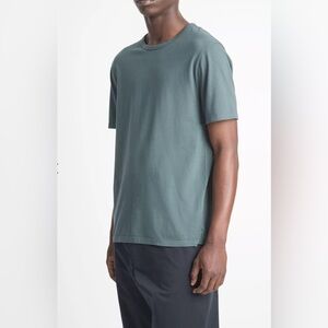 Vince Garment Dye Short-Sleeve Crew Neck T-Shirt